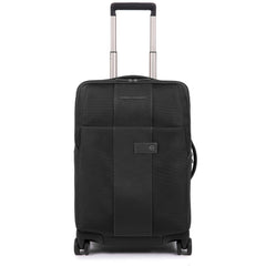 Piquadro Trolley Cabina Porta Pc E Porta Ipad® Con Tag Pers Nero BV4732BRBM/N