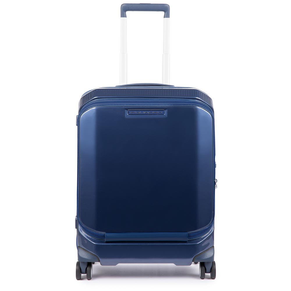 Piquadro Trolley Cabina Porta Pc Rigido Con Porta Ipad®10 Blu BV4736CB