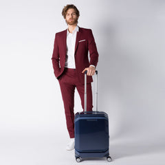 Piquadro Trolley Cabina Porta Pc Rigido Con Porta Ipad®10 Blu BV4736CB