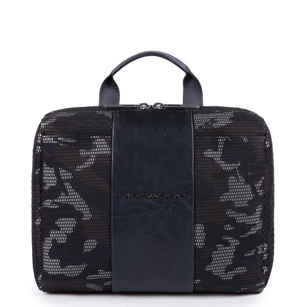 Piquadro Nécessaire Da Viaggio Con Gancio Camoblu BY3058BR