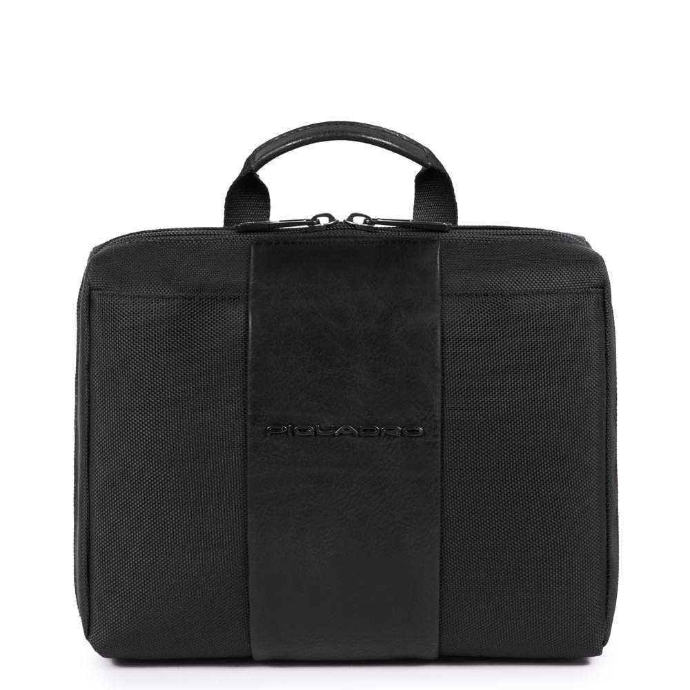 Piquadro Nécessaire Da Viaggio Con Gancio Nero BY3058BR