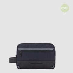 Piquadro BY5853W115/N Nécessaire Da Viaggio A Due Scomparti Nero