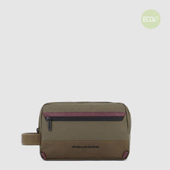 Piquadro BY5853W115/VE Nécessaire Da Viaggio A Due Scomparti Verde