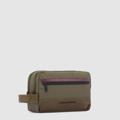 Piquadro BY5853W115/VE Nécessaire Da Viaggio A Due Scomparti Verde
