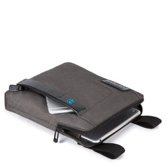 Piquadro Borsello Organizzato Con Scomparto Porta Ipad®Air/ Grigio CA1358P16/CHEVGR