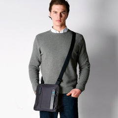 Piquadro Borsello Organizzato Con Scomparto Porta Ipad®Air/ Grigio CA1358P16/CHEVGR