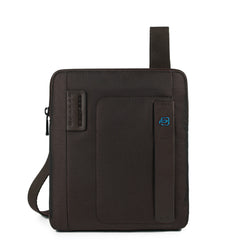 Piquadro Borsello Organizzato Con Scomparto Porta Ipad®Air/ Chevron/testa Di Moro CA1358P16
