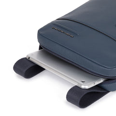 Piquadro, borsello personalizzabile porta ipad® nero CA1816AO/N