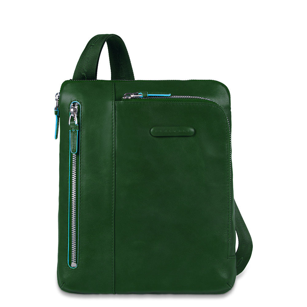Piquadro Borsello Porta Ipad/ipad®Air, Doppia Tasca Frontal Verde Foresta CA1816B2