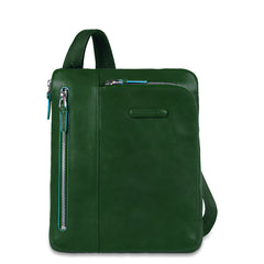 Piquadro Borsello Porta Ipad/ipad®Air, Doppia Tasca Frontal Verde Foresta CA1816B2