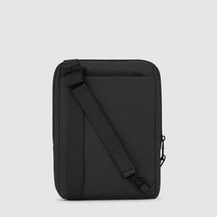 Piquadro CA1816S124/N Borsello Porta Ipad® In Tessuto Riciclato Nero