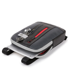 Borsello In Pelle Piquadro Grigio/Nero CA1816UB00/GRN