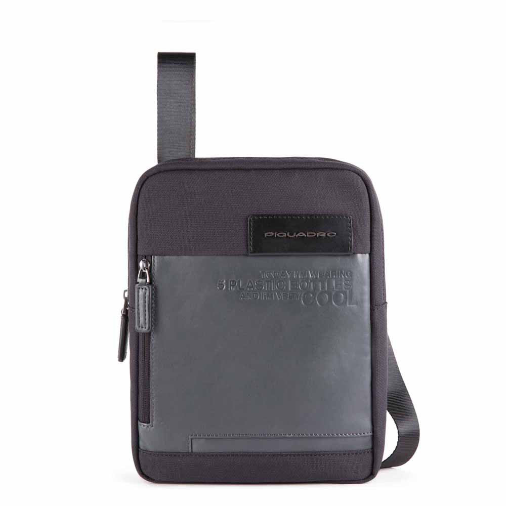 Piquadro Borsello Porta Ipad®Pro 11" In Tessuto Riciclato Nero CA1816W107/N