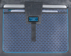 Piquadro Cartella Porta Computer Espandibile Con Tasca Porta Ipad®Mini E Porta Ipad®Air/air2 Imbottito Pulse Blu Notte CA1903P15