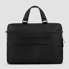 Piquadro CA1903S123/N Cartella A Due Manici Per Computer 14" E Ipad® Nero