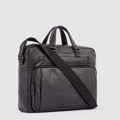 Piquadro CA1903W117/N Cartella Porta Computer 15,6" E Porta Ipad® Nero