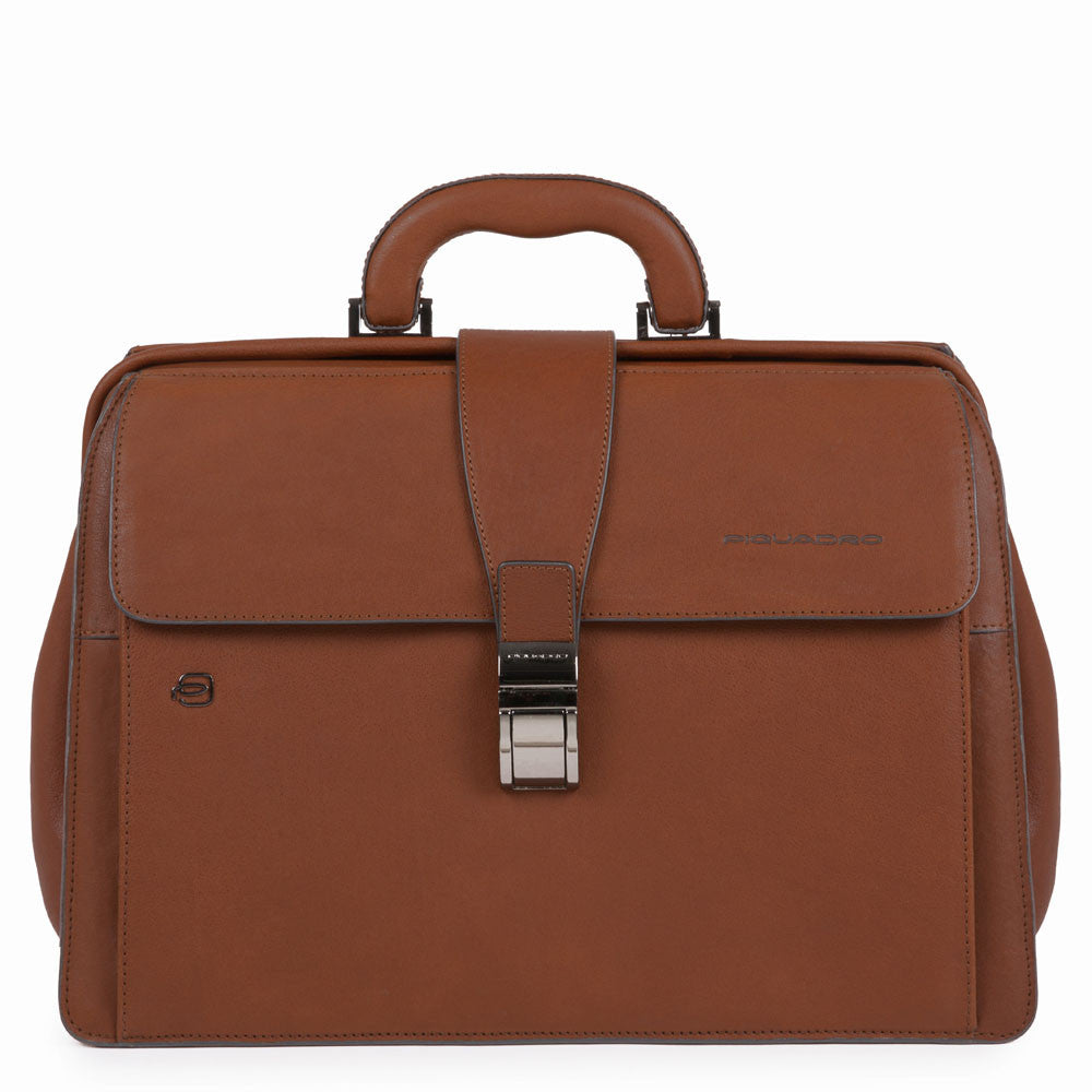 Borsa Da Medico Piquadro Cuoio Tabacco CA2007B3/CU