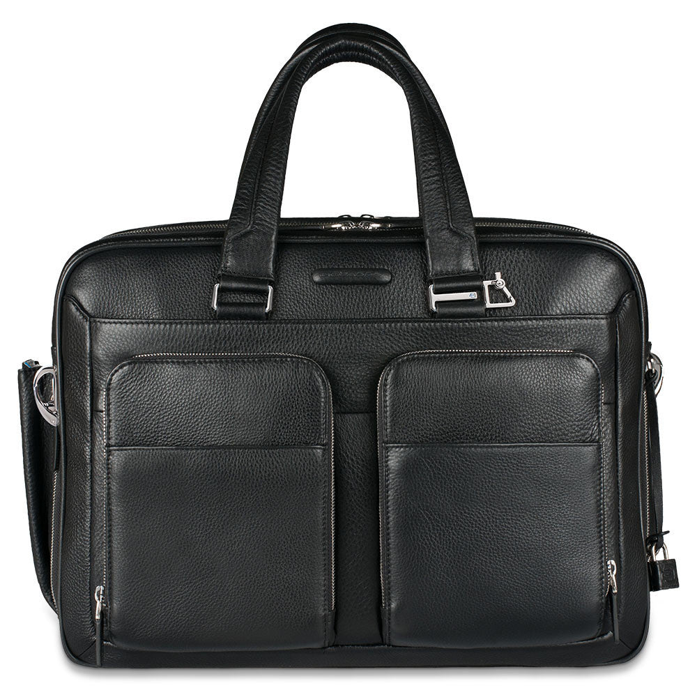 Borsa Espandibile Porta Pc E Porta Ipad®Air/air2 Piquadro Nero CA2765MO/N