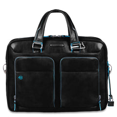 Borsa Sottile A Due Manici Piquadro Nero CA2849B2/N