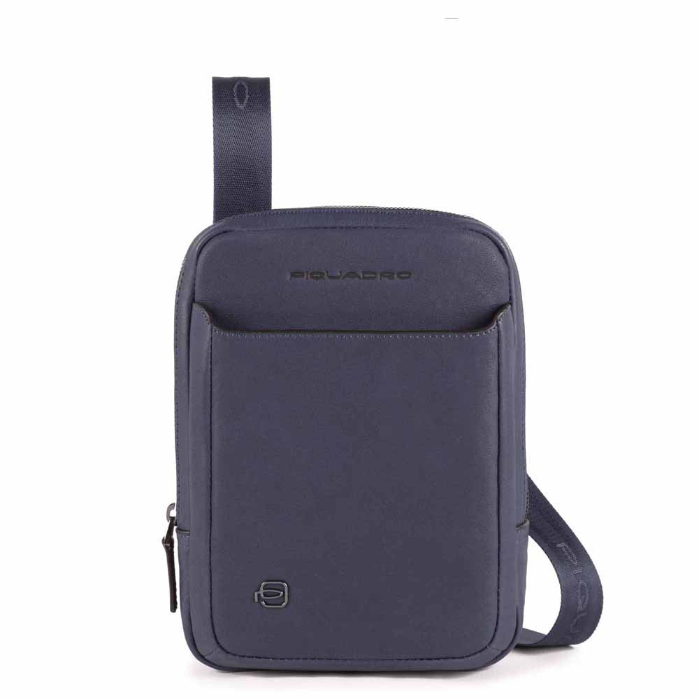 Piquadro Borsello Per Ipad® Mini In Pelle Blu Oceano CA3084B3/BLU4