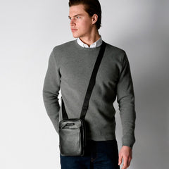 Borsello Con Scomparto Porta Ipad Mini Piquadro Nero CA3084MO/N