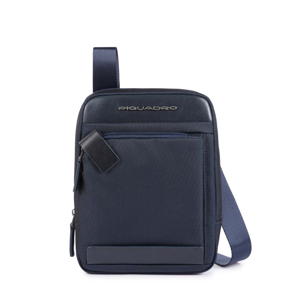Piquadro Borsello Organizzato Con Scomparto Porta Ipad®Mini Blu Scuro CA3084S100