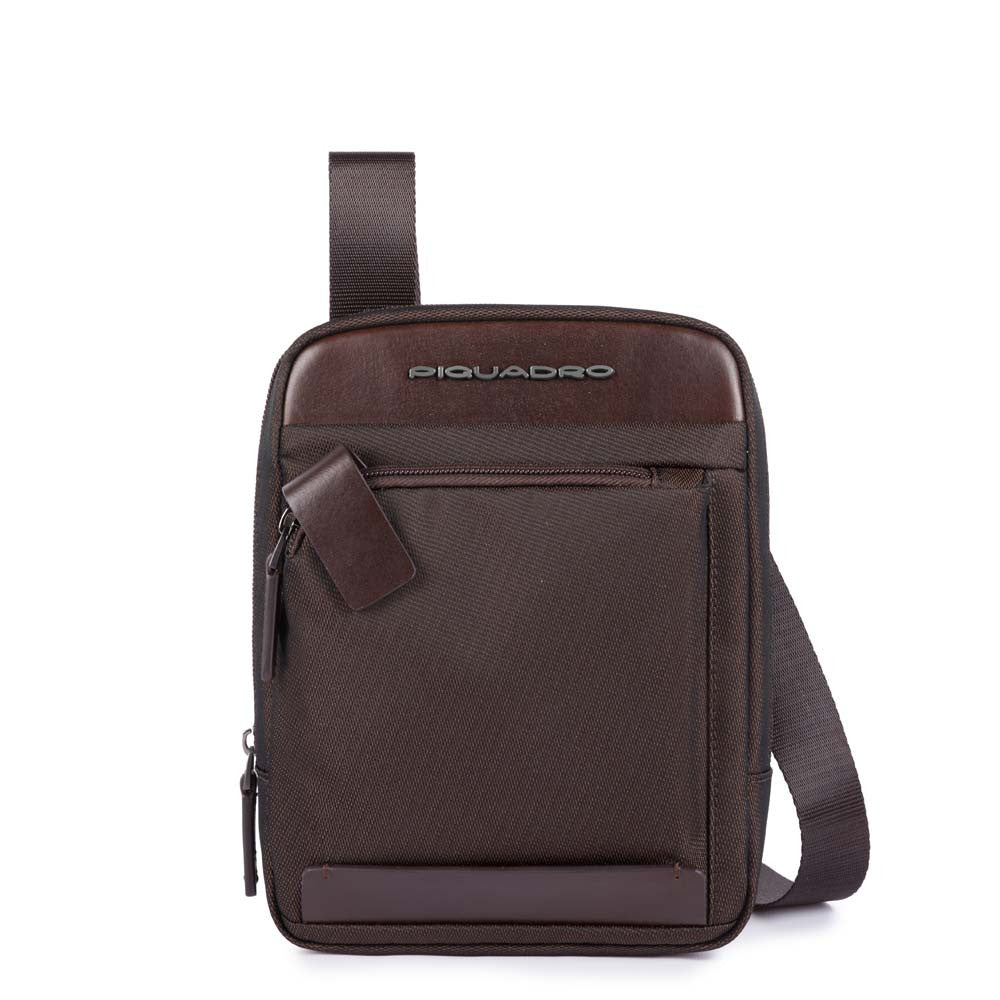Piquadro Borsello Organizzato Con Scomparto Porta Ipad®Mini Testa Di Moro CA3084S100