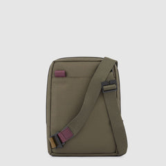 Piquadro CA3084W115/VE Borsello Porta Ipad®Mini In Tessuto Riciclato Verde
