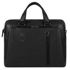 Piquadro Cartella Porta Computer E Porta Ipad® A Due Manici Nero CA3335S104/N
