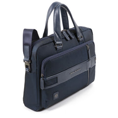 Cartella Porta Computer E Porta Ipad A Due Manici Blu Notte Piquadro CA3335S107/BLU