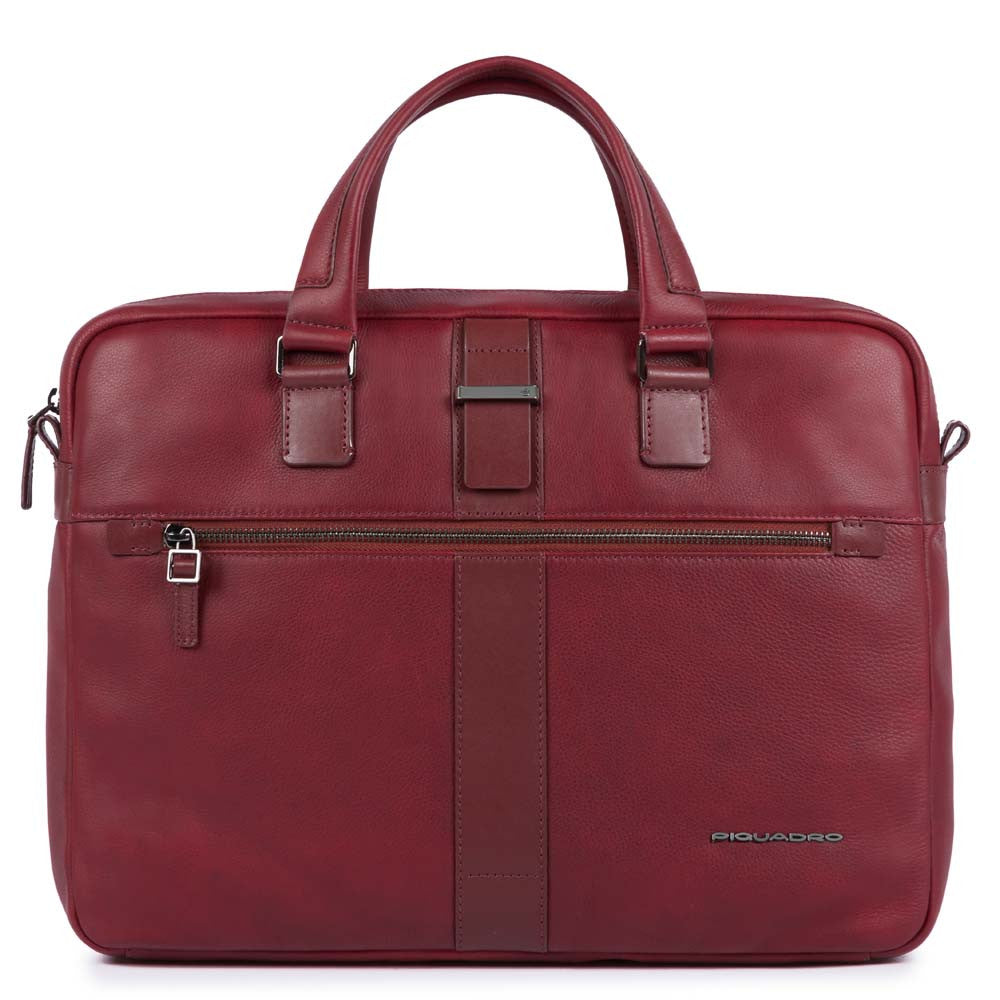 Piquadro Cartella A Due Manici Porta Computer Bordeaux CA3335S98