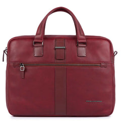Piquadro Cartella A Due Manici Porta Computer Bordeaux CA3335S98
