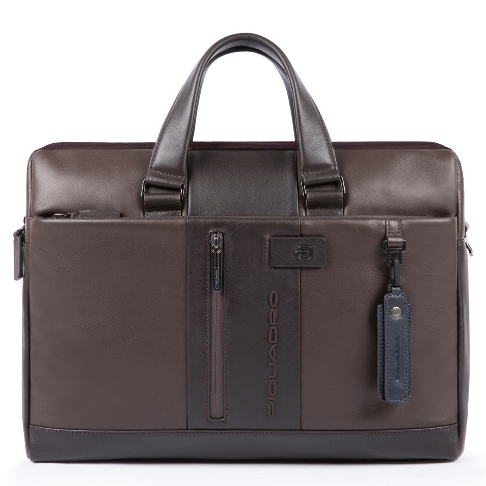 Piquadro Cartella A Due Manici Porta Pc E Porta Ipad®10,5" Testa Di Moro CA3339UB00