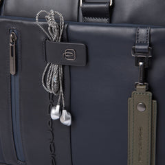 Piquadro Cartella A Due Manici Porta Pc E Porta Ipad®10,5" Testa Di Moro CA3339UB00