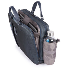 Piquadro Cartella A Due Manici Porta Computer E Porta Ipad® Chevron/nero CA3347P16