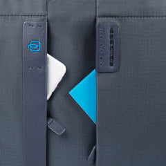 Piquadro Cartella A Due Manici Porta Computer E Porta Ipad® Chevron/testa Di Moro CA3347P16