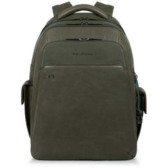 Piquadro Zaino Porta Pc E Porta Ipad®10,5"/9,7" Con Verde Oliva CA3444B3BM