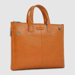 Piquadro CA4021B2 - Cartellina Sottile Espandibile Porta Computer Sabbia Sahara