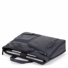 Piquadro Cartella Sottile Espandibile Porta Pc Blu Notte CA4021W103/BLU