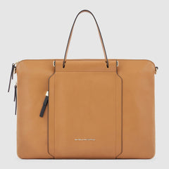 Piquadro CA4021W92/CU3 Cartellina Espandibile Porta Computer 15,6" Cuoio