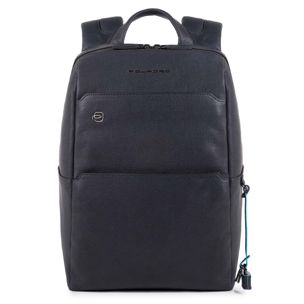 Piquadro Zaino In Pelle Blu Notte CA4022B3