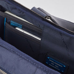 Piquadro CA4098W116 - Cartella Porta Computer 14" E Porta Ipad® Blu Notte