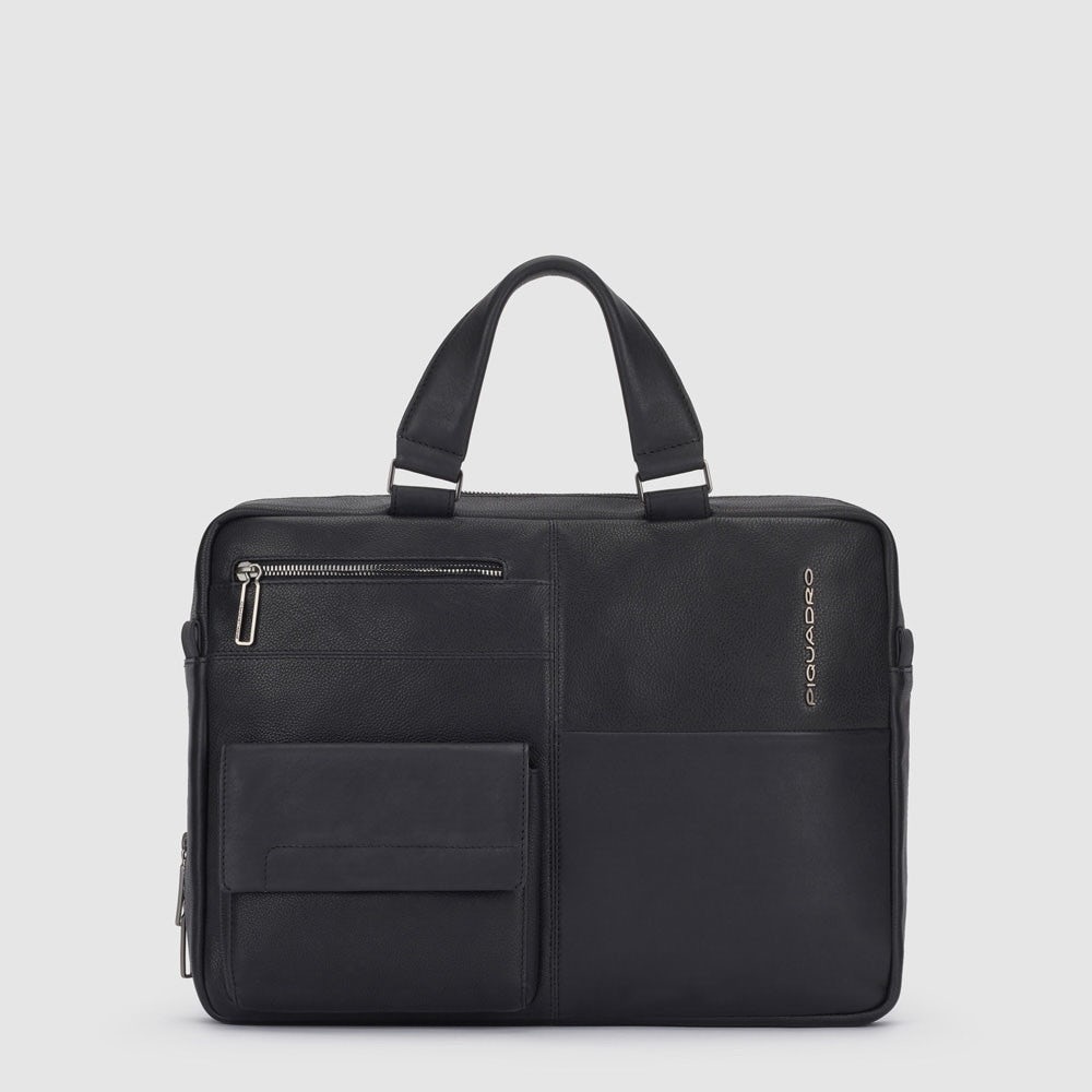 Piquadro CA4098W116 - Cartella Porta Computer 14" E Porta Ipad® Nero