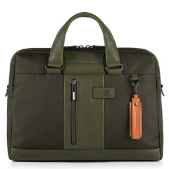 Piquadro Cartella A Due Manici Porta Computer/ipad®10,5"/9, Verde CA4440BR
