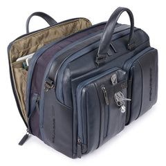 Piquadro Cartella Porta Computer E Porta Ipad® A Due Scompa Nero CA4441UB00