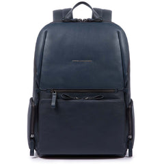Piquadro Zaino Fast-Check Grande Porta Computer Blu Notte CA4479W89