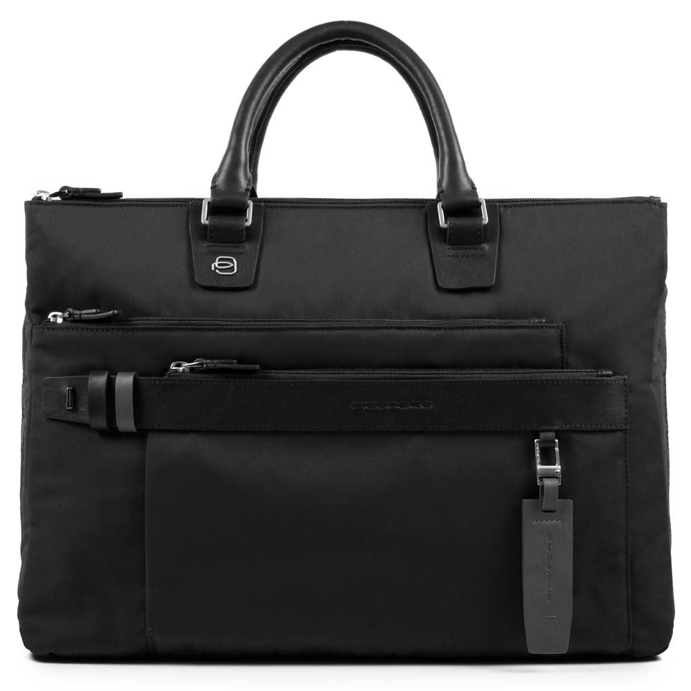 Piquadro Cartella Porta Computer E Porta Ipad®10,5’’/9,7” A Nero CA4499W90