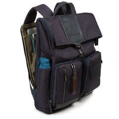 Piquadro Zaino Fast-Check Porta Pc E Porta Ipad®Air/pro 9,7, Connequ E Anti-Frode Rfid Brief Blu CA4533BR