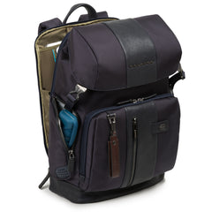 Piquadro Zaino Porta Pc/ipad®Air/pro 9,7 Con Tasca Portabottiglia O Portaombrello, Connequ E Anti-Frode Rfid Brief Testa Di Moro CA4534BR