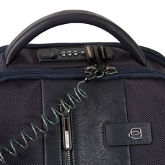 Piquadro Zaino Fast-Check Porta Pc/ipad®Air/pro 9,7 Con Cavetto Antifurto Brief Grigio-Nero CA4550BRBM